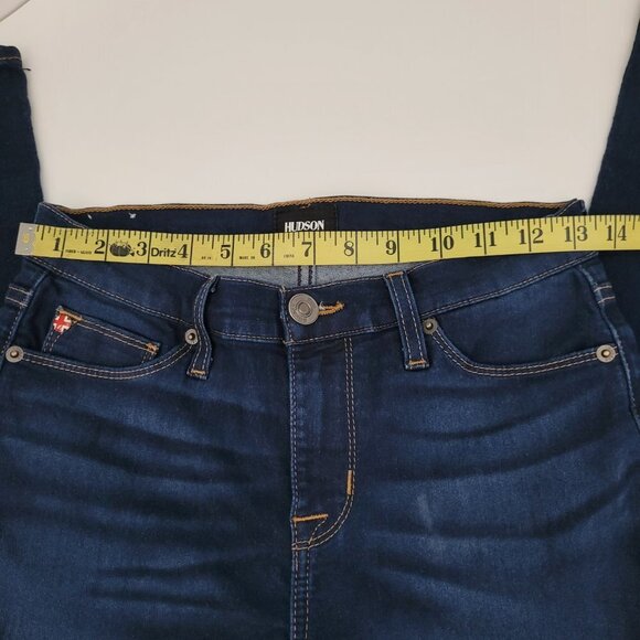 Hudson Jeans Women's sz 26 Natalie Super Skinny Mid Rise Ankle Denim Jean - Picture 7 of 8